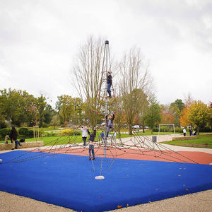 red de escalada para parque infantil