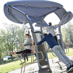 parque de fitness al aire libre