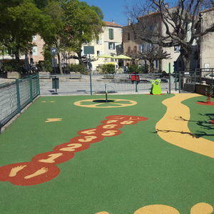 pavimento de EPDM