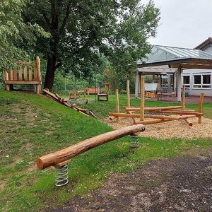 barra de equilibrio para parque infantil