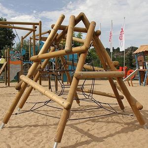 red de escalada para parque infantil