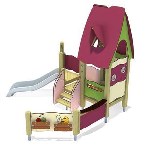 estación de juego para parque infantil
