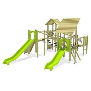 estación de juego para parque infantil