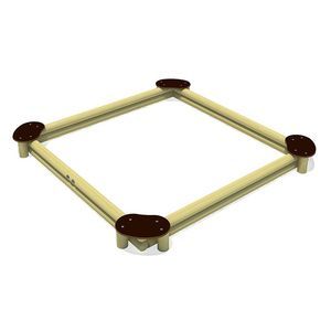 cajón de arena para parque infantil