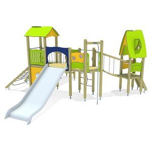 estación de juego para parque infantil