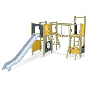 estación de juego para parque infantil
