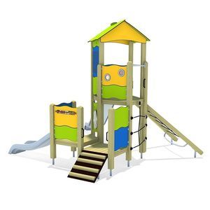 estación de juego para parque infantil