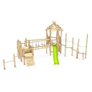 estación de juego para parque infantil