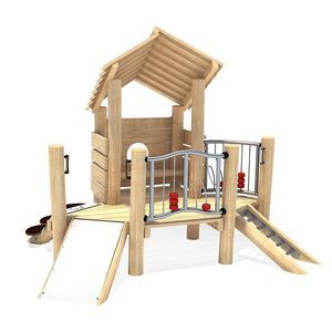 estación de juego para parque infantil