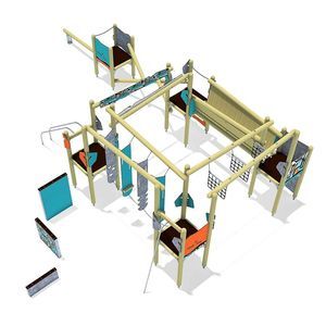 estación de juego para parque infantil