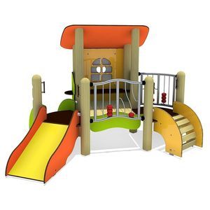 estación de juego para parque infantil