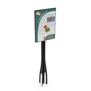 panel indicador de pie