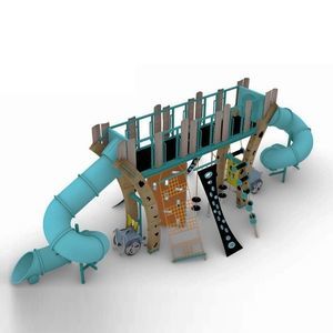 estación de juego para parque infantil