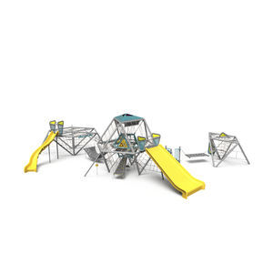 trepador con trampolín