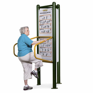 máquina de ejercicios para mayores