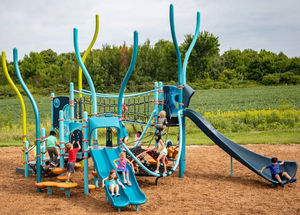 estación de juego para parque infantil