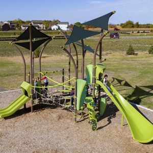 estación de juego para parque infantil
