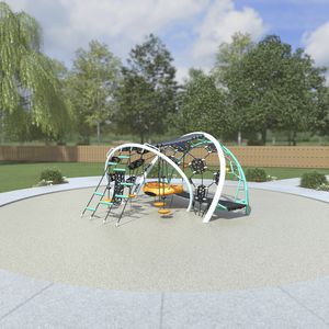 estación de juego para parque infantil