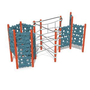 estación de juego para escalada