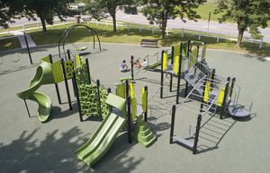 estación de juego para parque infantil