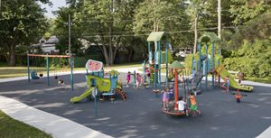 estación de juego para parque infantil