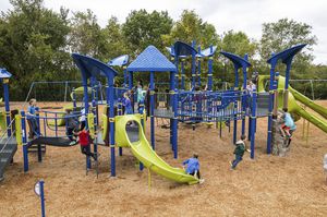 estación de juego para parque infantil