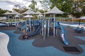 estación de juego para parque infantil