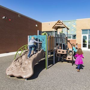 estación de juego para parque infantil