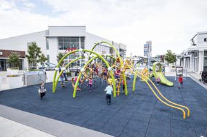estación de juego para parque infantil