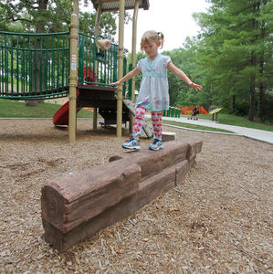barra de equilibrio para parque infantil