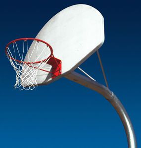 canasta de baloncesto de exterior