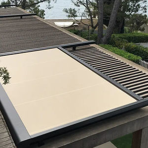 cobertura para pérgola con protección solar