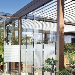 veranda de vidrio