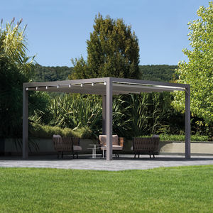 pérgola adosada