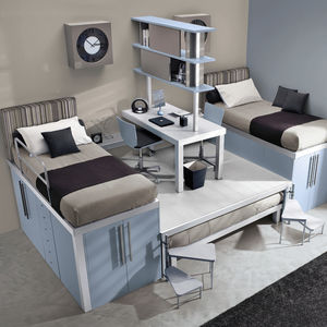 habitación para niños azul