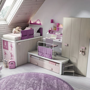 habitación para niños blanca