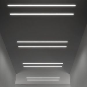 Perfil de iluminación de pared - NOLITA - PANZERI - de techo / LED