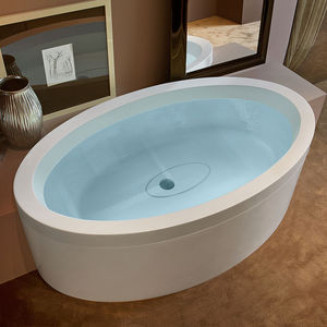 bañera ovalada