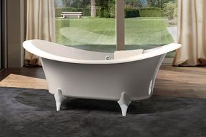 bañera ovalada