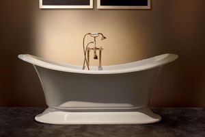 bañera ovalada