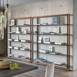 biblioteca de pared