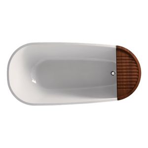 bañera ovalada