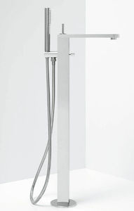 grifo monomando para bañera / para suelo / de metal / de baño