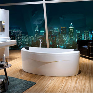 bañera ovalada