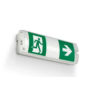 iluminación de emergencia rectangular