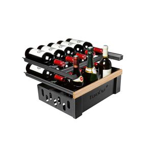 botellero de madera