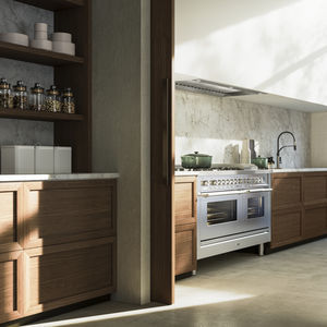 cocina con horno de gas