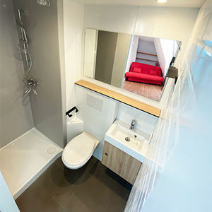 baño contemporáneo