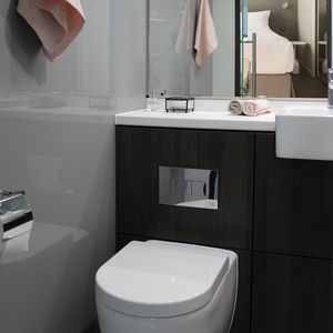baño contemporáneo