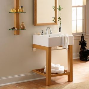 mueble de lavabo de pie